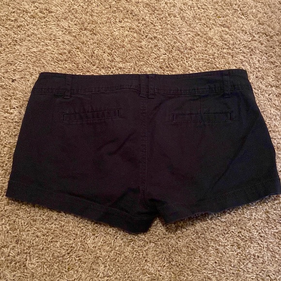 Black Jean Shorts - Picture 2 of 2